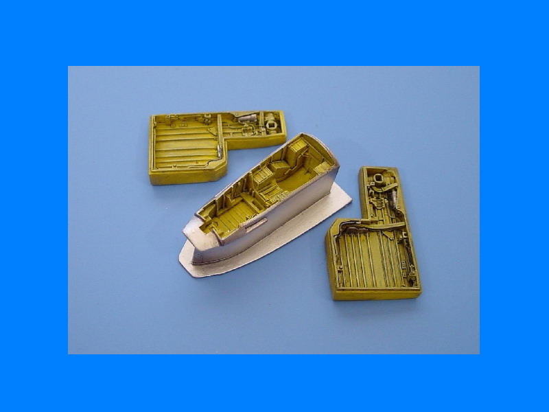 AIR4075 F-84G THUNDERJET wheel bay 1/48 AIR4075 F-84G THUNDERJET wheel bay 1/48